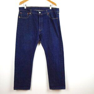 Levi's 501 Jeans Men's Size 36x30 Blue Denim Button Fly Cotton